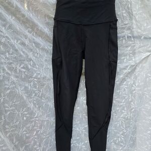 Victoria Sport Black Performance Leggings with Side Pockets